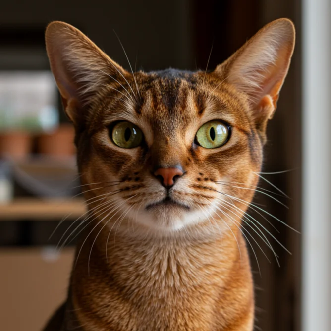 Abyssinian cat breed
