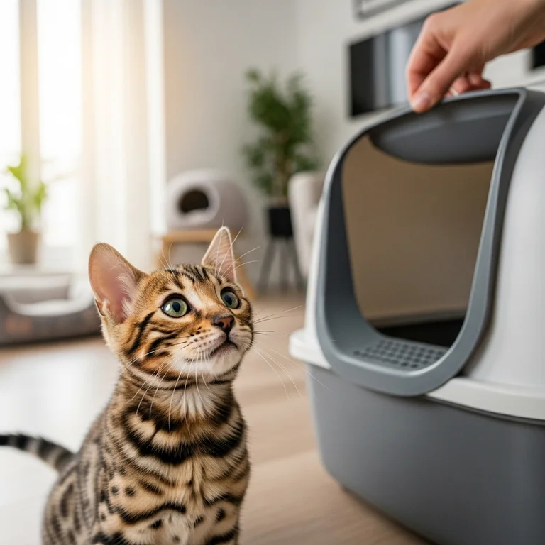Kittens require training, like use of a litter box