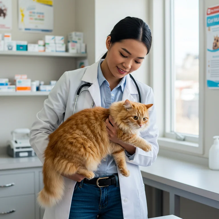 Take your Cat to the Vet regularly