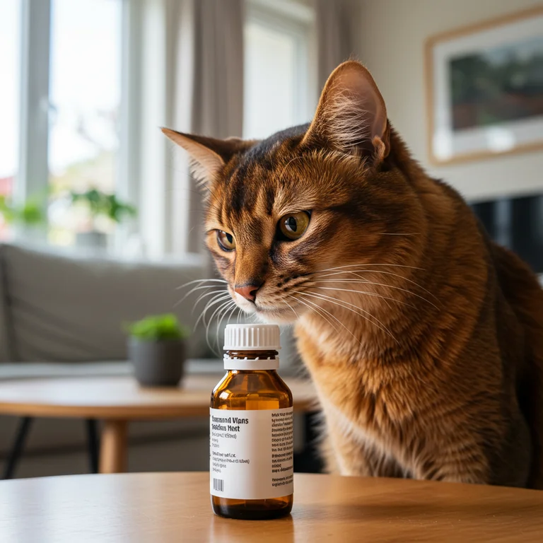 Keep your cat safe from human medicines and supplements