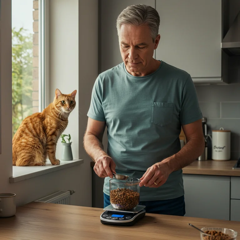 Preparing the right amount is important for cat health