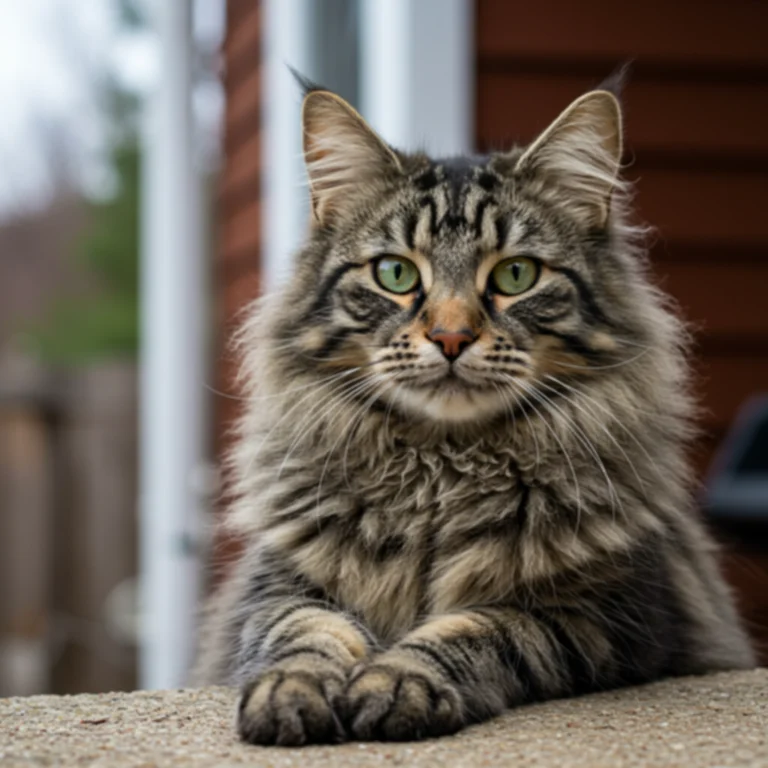 Norwegian Forest cat breed