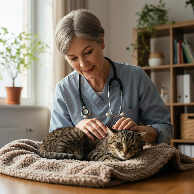 Regular health checkups keep your cat in shape