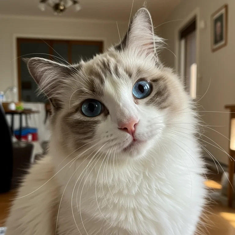 Ragdoll cat breed