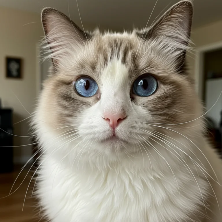 Ragdoll cat breed