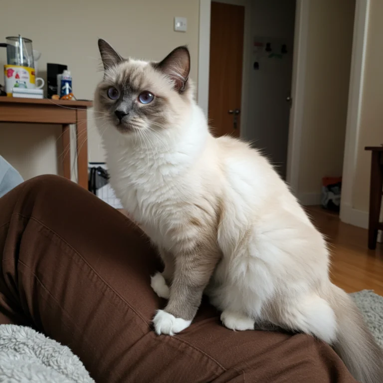 Ragdoll cat breed
