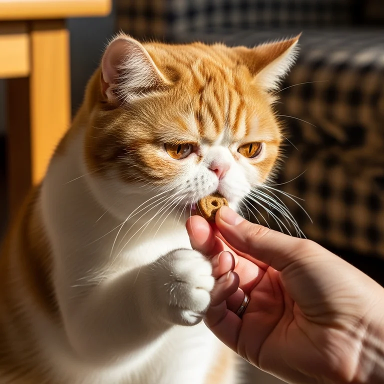 Positive Reinforcement for Cat Training