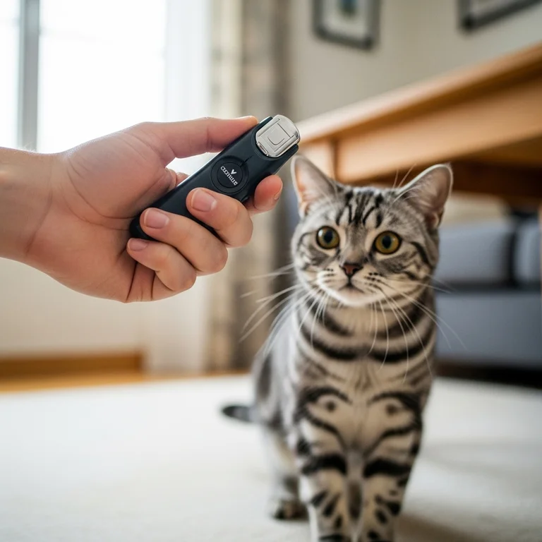 Use a clicker to signal correct responses