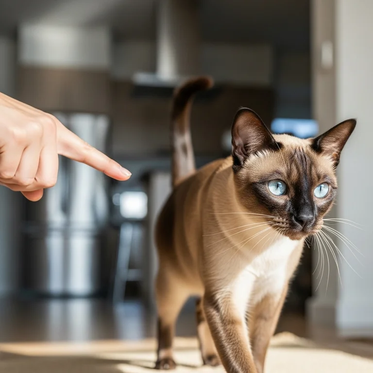 Guide your cat to a desired location