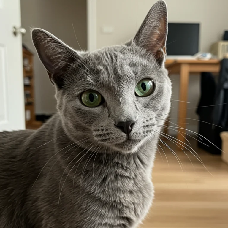 Russian Blue cat breed