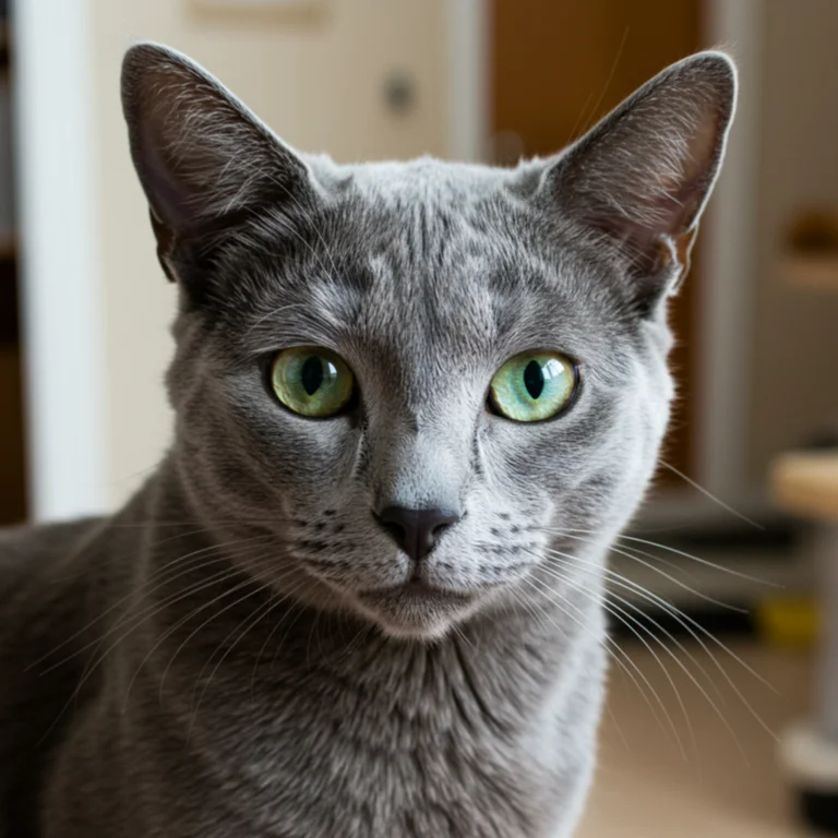 Russian Blue cat breed
