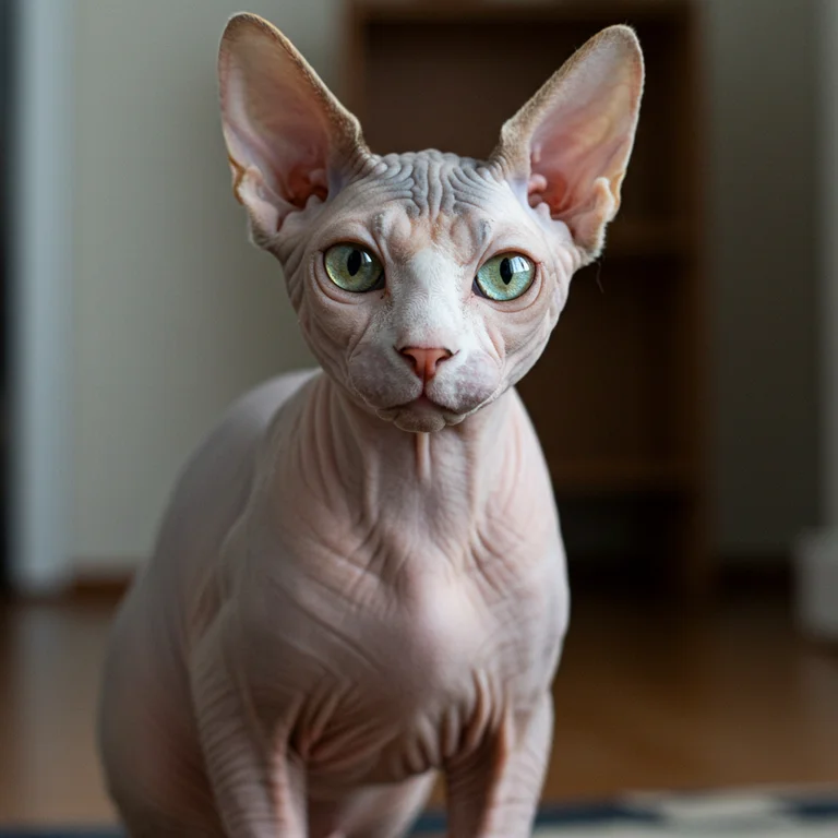 Sphynx cat breed