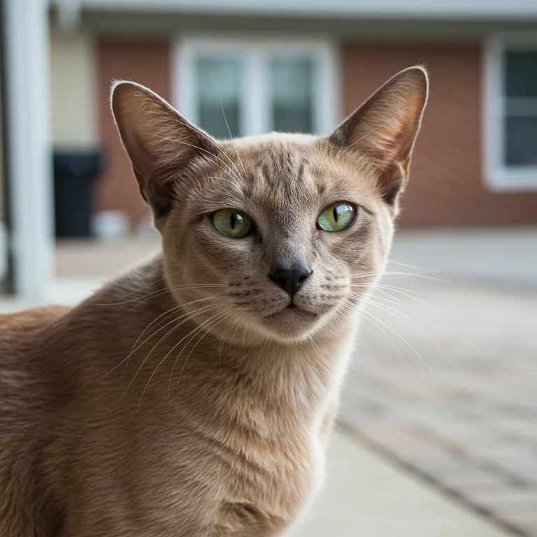 Tonkinese cat breed